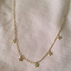 “star” choker necklace